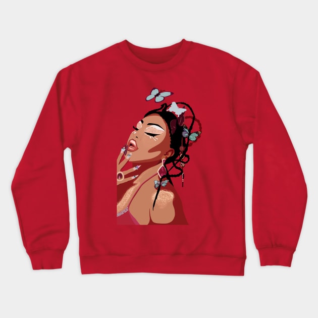 Morphine Love Dion Crewneck Sweatshirt by KaiVerroDesigns